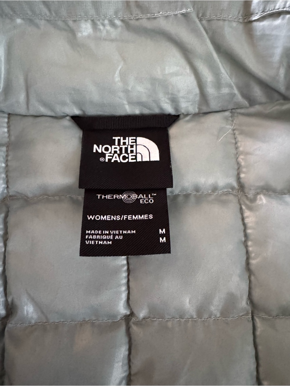 The North Face Women’s ThermoBall™ Eco Jacket — Silver Blue - Picture 9 of 10